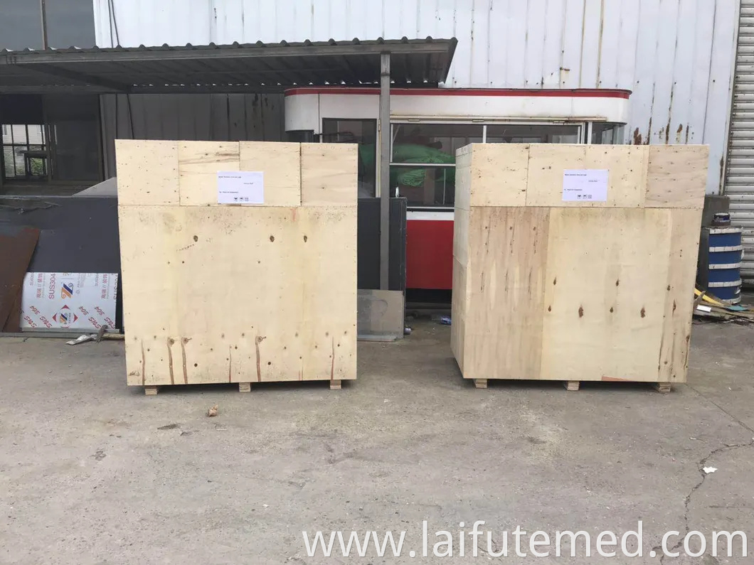 Animal Vet Pet Hospital Clinic Dog Cat Stainless Steel Veterinary Therapy Oxygen Infrared Warm Heated Cage with IV Pole